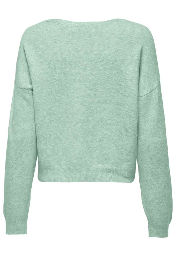 ONLRICA LIFE L/S V-NECK CARDIGAN KN 15340017 LICHEN/MELANGE